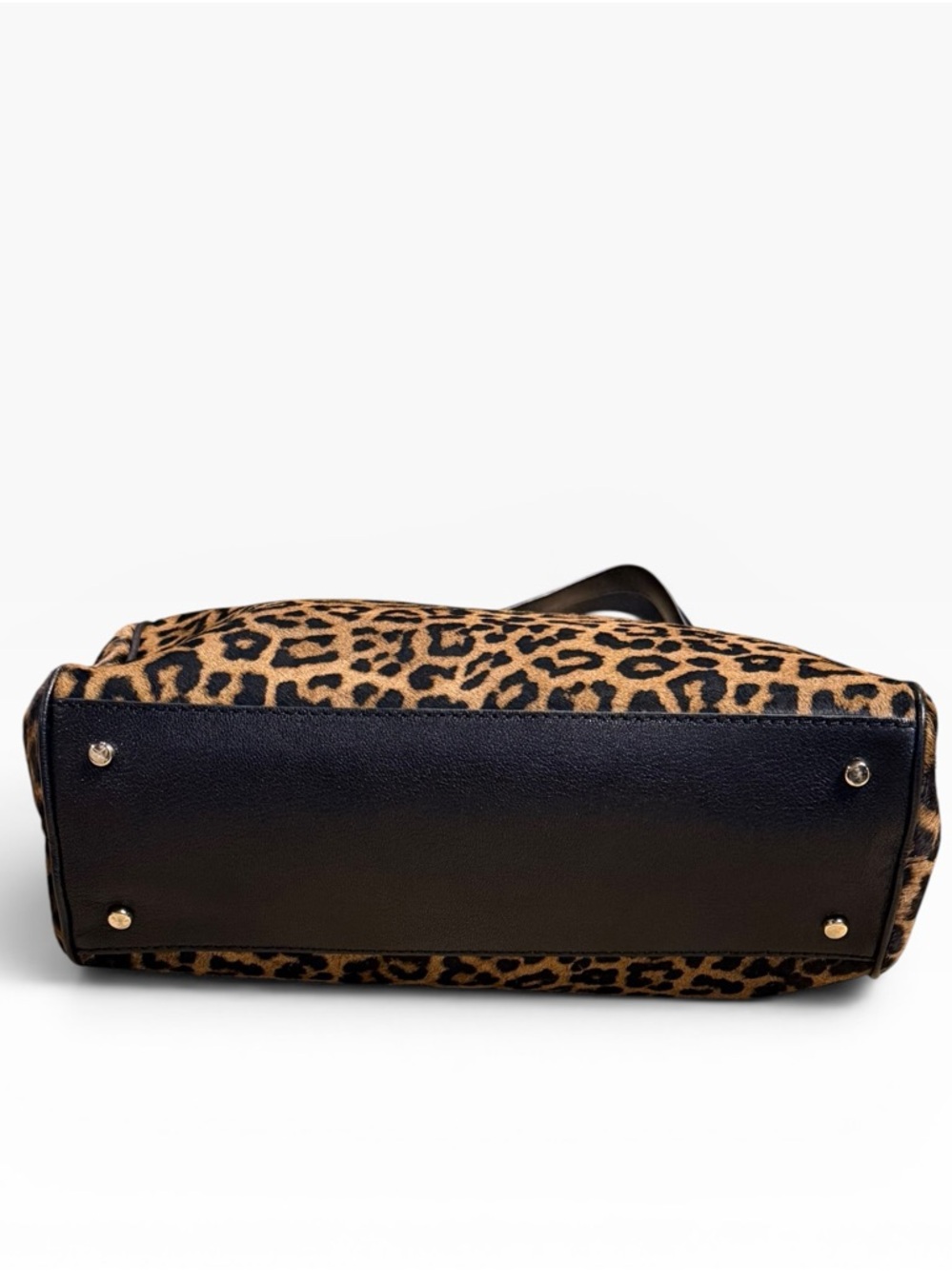 Kate Spade Leopard Print Calf Hair Shoulder Bag - Picture 8 of 16